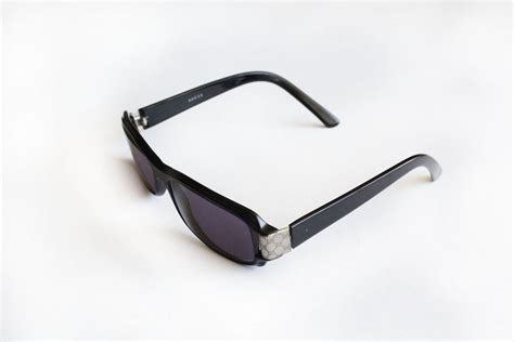 Gucci Sunglasses 2548/S, Glossy Black Frames/Gray 